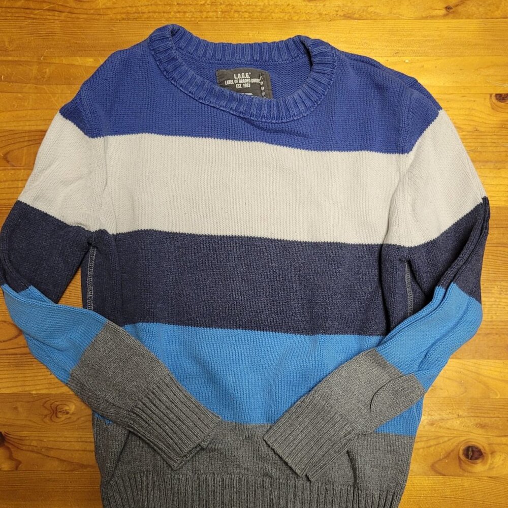 H&M Est 1993 L.O.G.G. Sweater US 6-8Y
